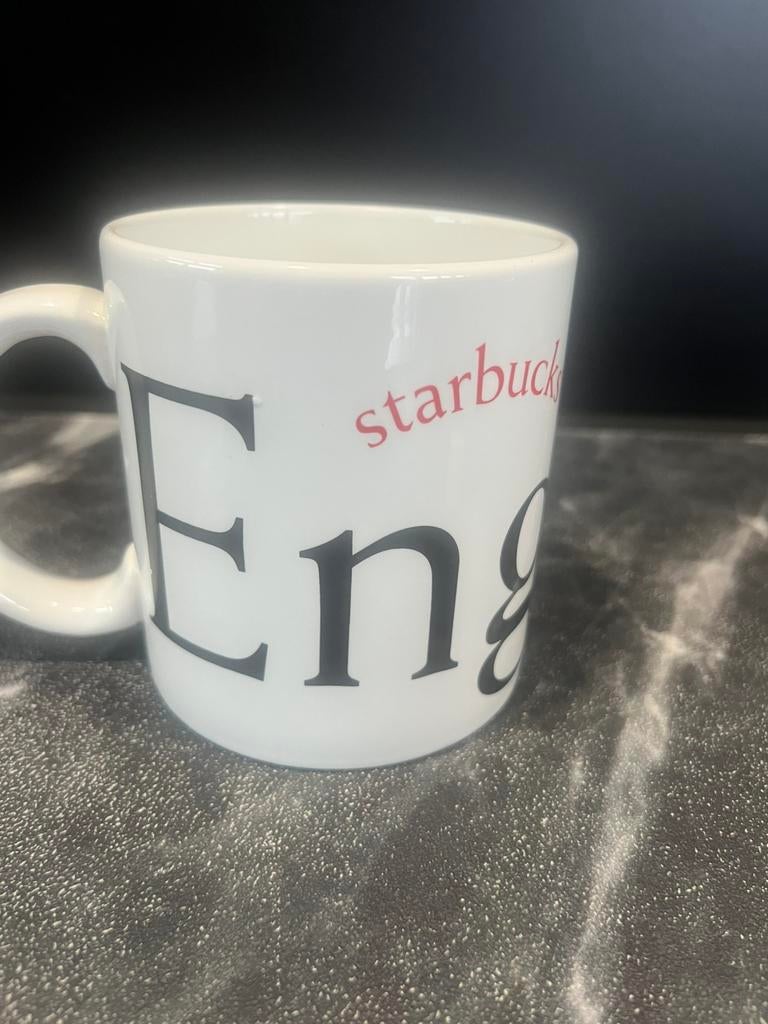 Starbucks City Mug collecters series England 2002, Ophalen of Verzenden, Zo goed als nieuw, Overige stijlen, Kop(pen) en/of Schotel(s)