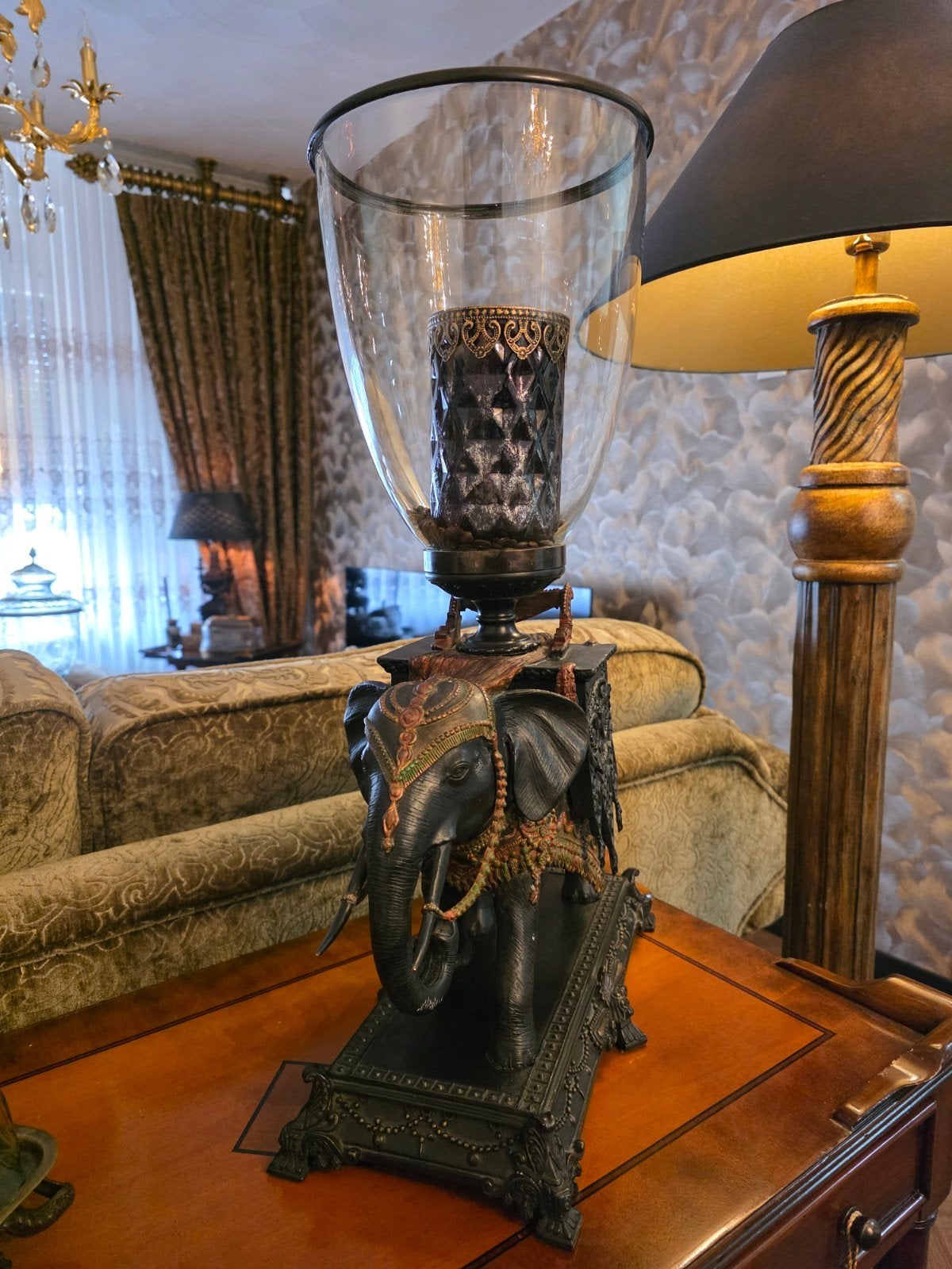 maison sucre / de suikertuin windlichten set, Ophalen
