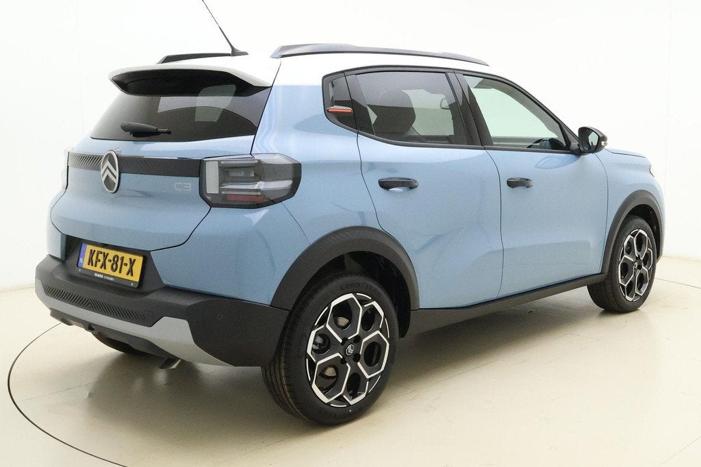 Citroen C3 Hybrid 110pk Max | € 1.300,- demovoordeel! | Na, Auto's, Citroën, 1227 kg, 600 kg, 1199 cc, Blauw
