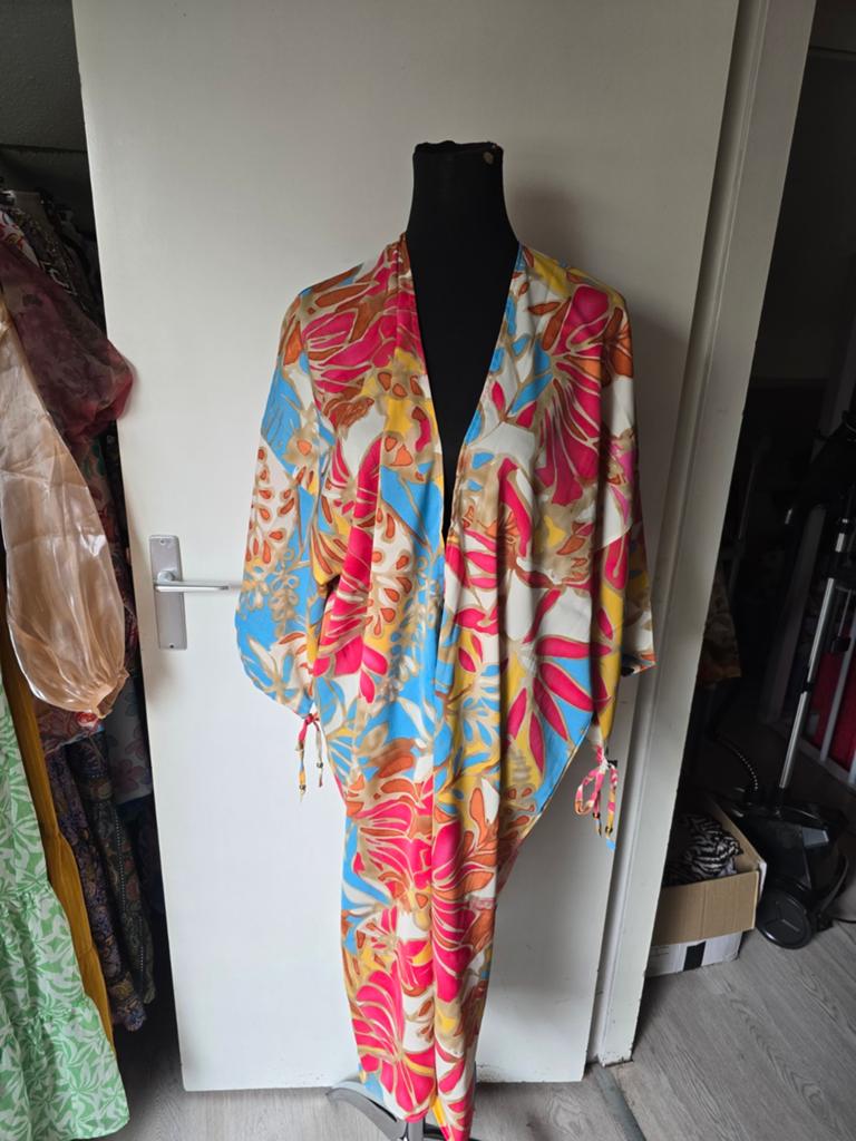 Dames kimono nieuw, Ophalen of Verzenden, Nieuw, Maat 42/44 (L), Onder de knie