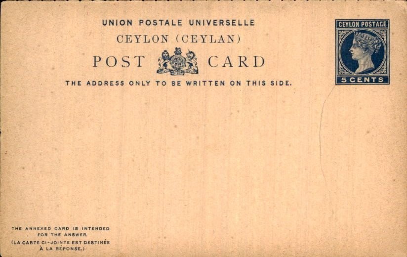 Ceylon - Sierra Leone - 11 postwaardestukken - 1890/1900, Verzenden, Briefkaart