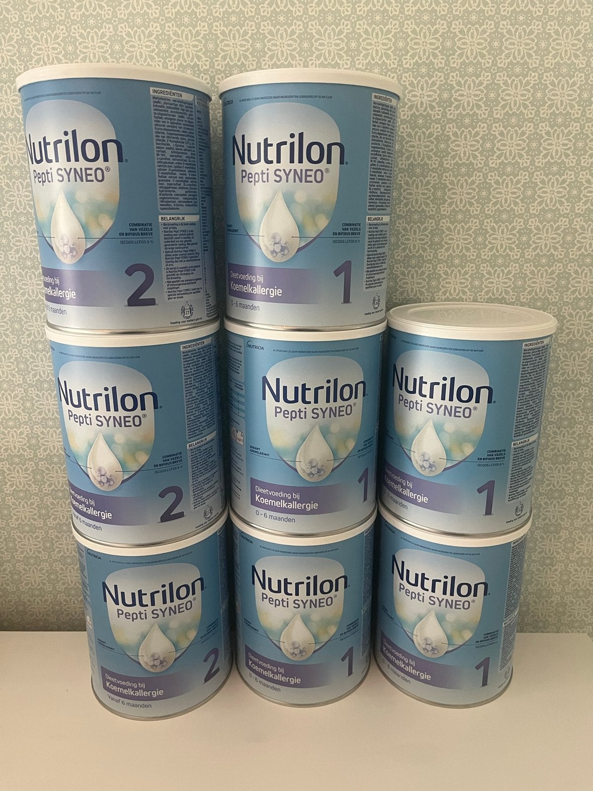 Nutrilon Pepti Syneo 1 en 2 - Dieetvoeding Koemelkallergie, Ophalen, Nieuw, Overige typen, Nutrilon