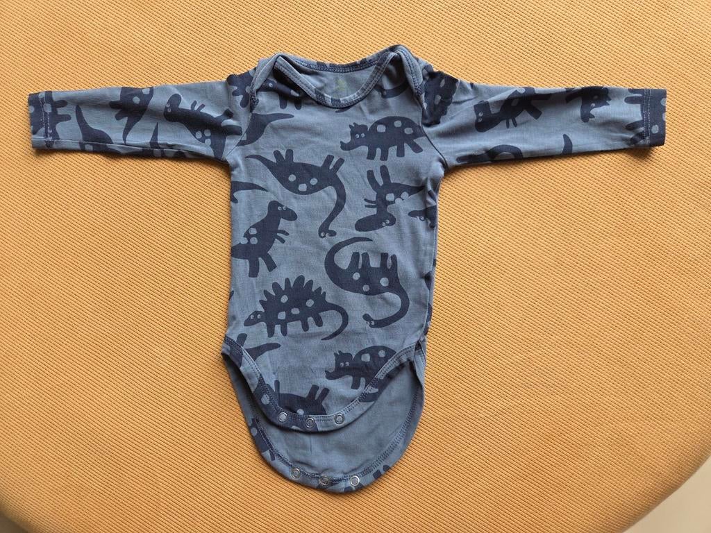 Hema romper maat 50/56 met dinosaurusprint, Kinderen en Baby's, Babykleding | Maat 50, Nacht- of Onderkleding, Gebruikt, Jongetje of Meisje