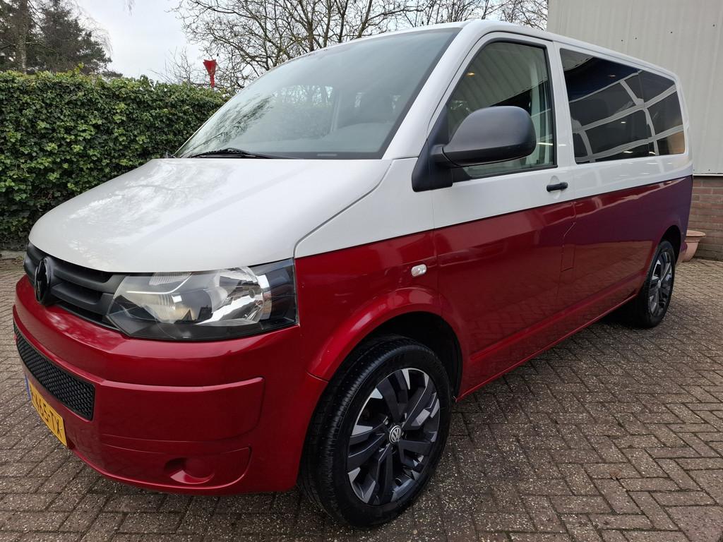 Volkswagen Transporter Kombi 2.0 L1H1 9-PERSOONS BENZINE 116, Auto's, Voorwielaandrijving, Euro 5, Stof, Gebruikt