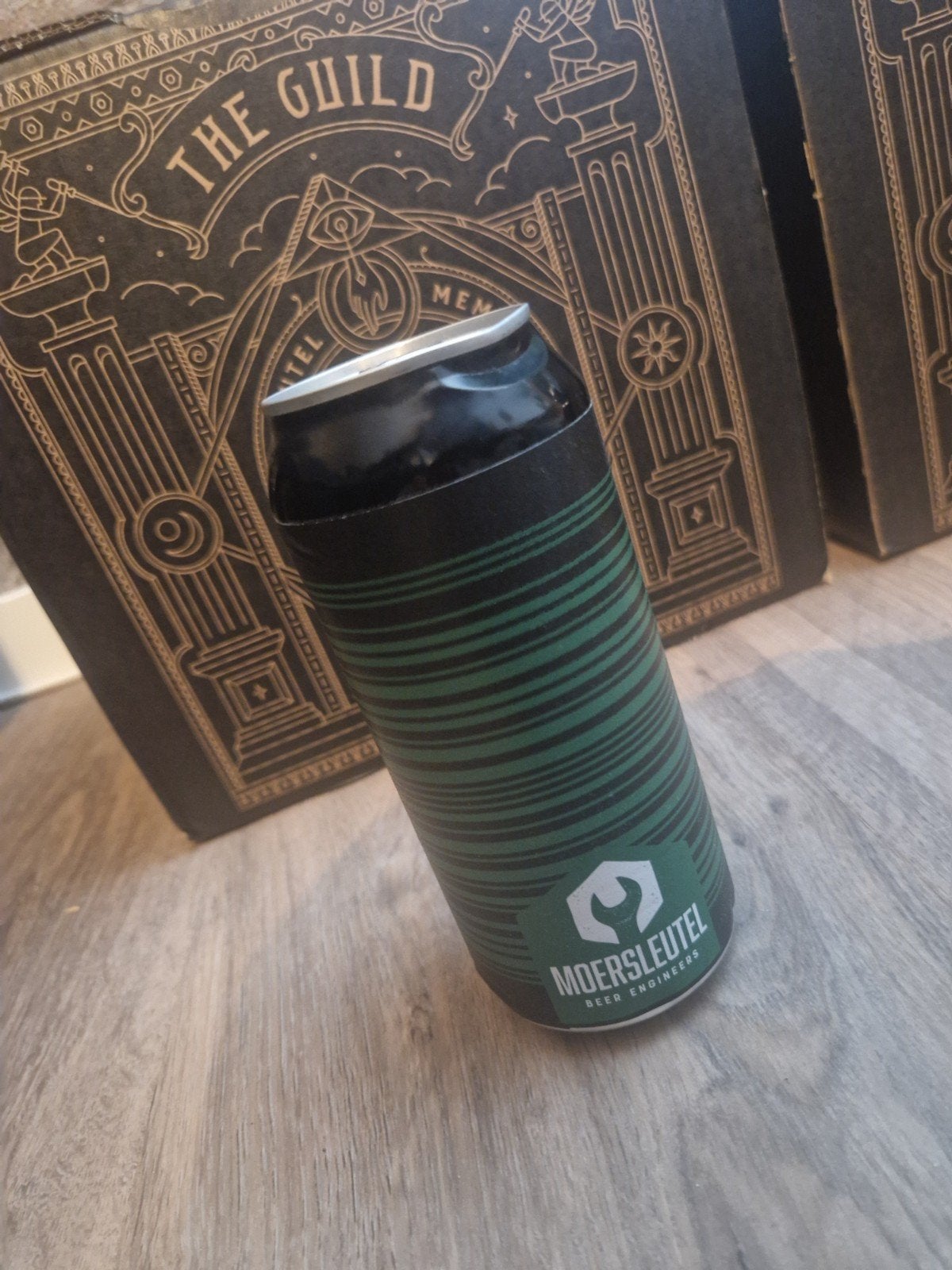 Moersleute l- Barcode Black & Green, Antiek en Kunst, Ophalen of Verzenden