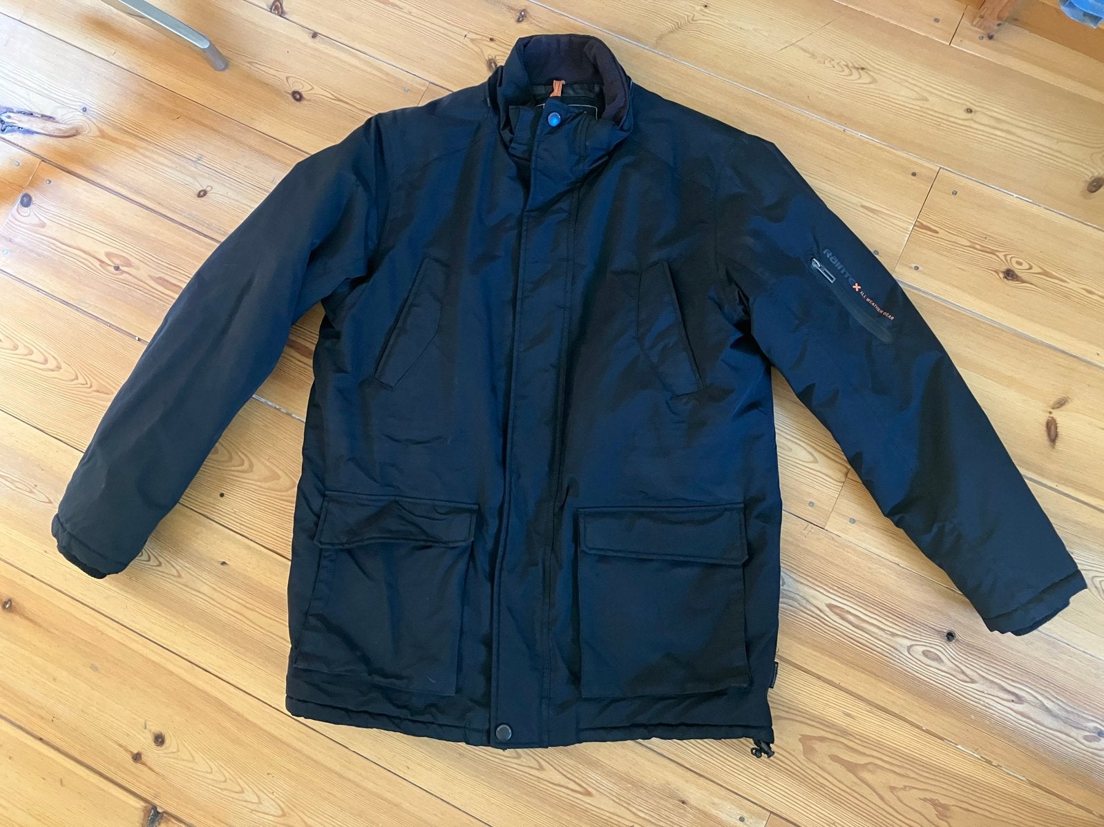 Zwarte Raintex All Weather Gear winterjas Maat L, Ophalen of Verzenden, Gedragen, Maat 52/54 (L), Zwart