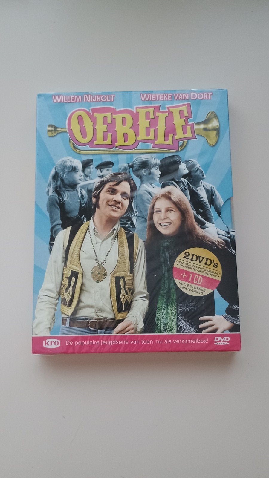 Oebele - 2 DVD's + 1 CD - Jeugdserie KRO, Alle leeftijden, Inclusief doosje, Nieuw in verpakking, Ophalen of Verzenden