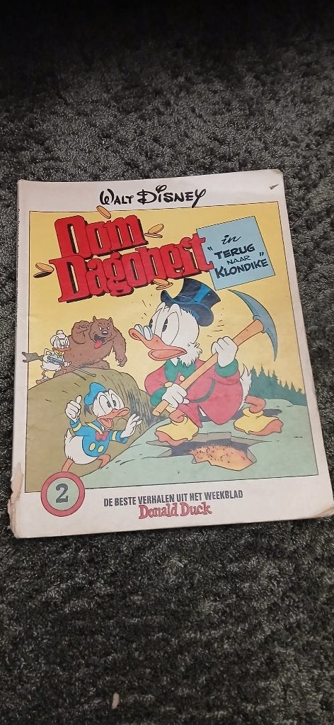 Dagobert Duck - 4 stuks, Meerdere stripboeken, Ophalen of Verzenden, Gelezen, Donald Duck