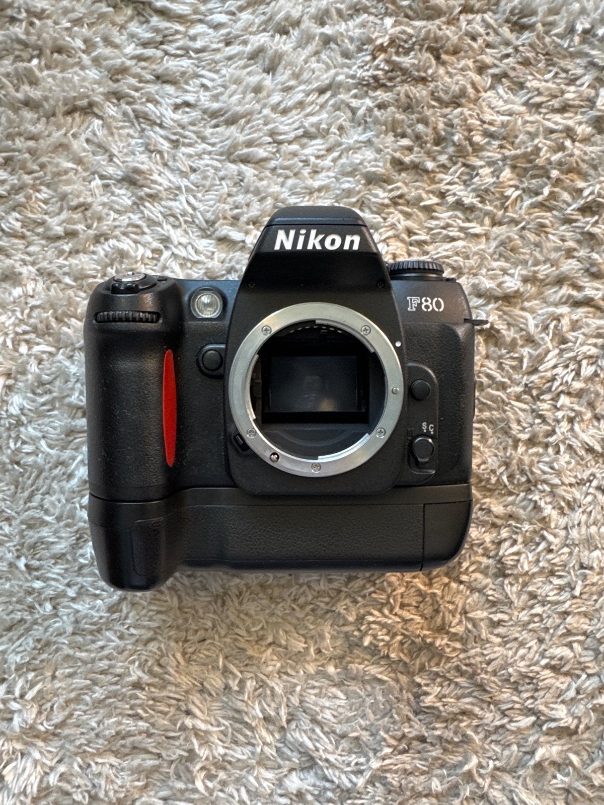 Nikon F80 spiegelreflexcamera, Audio, Tv en Foto, Fotocamera's Analoog, Ophalen, Zo goed als nieuw, Spiegelreflex, Nikon