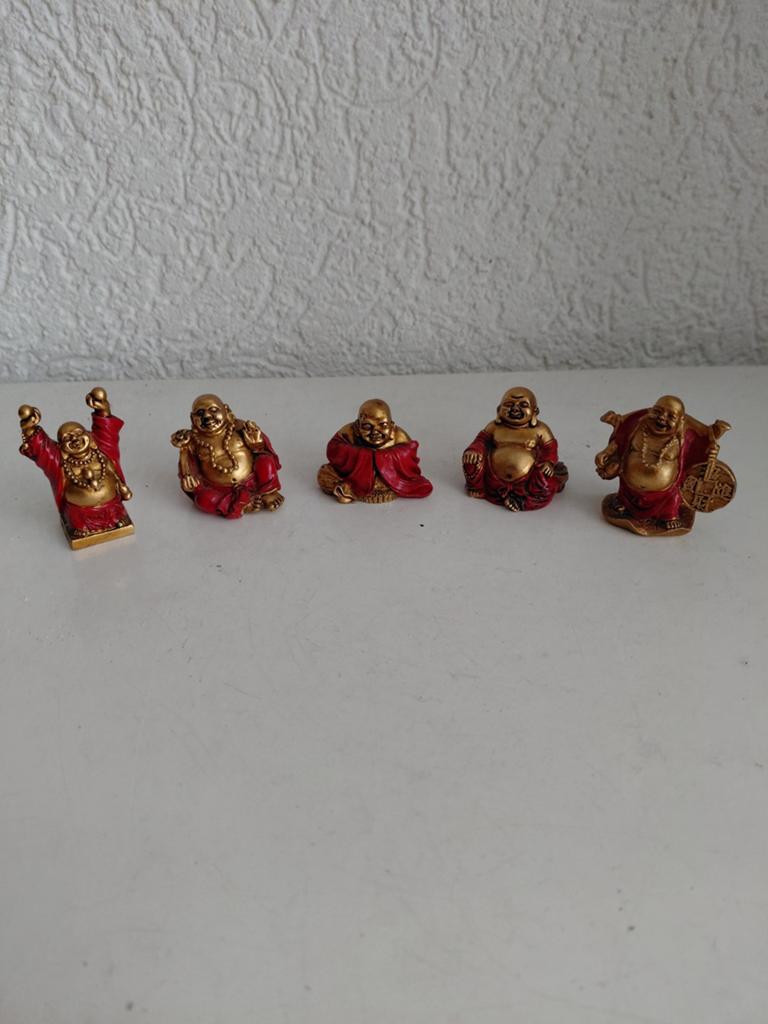 5 kleine boeddha's, Ophalen of Verzenden