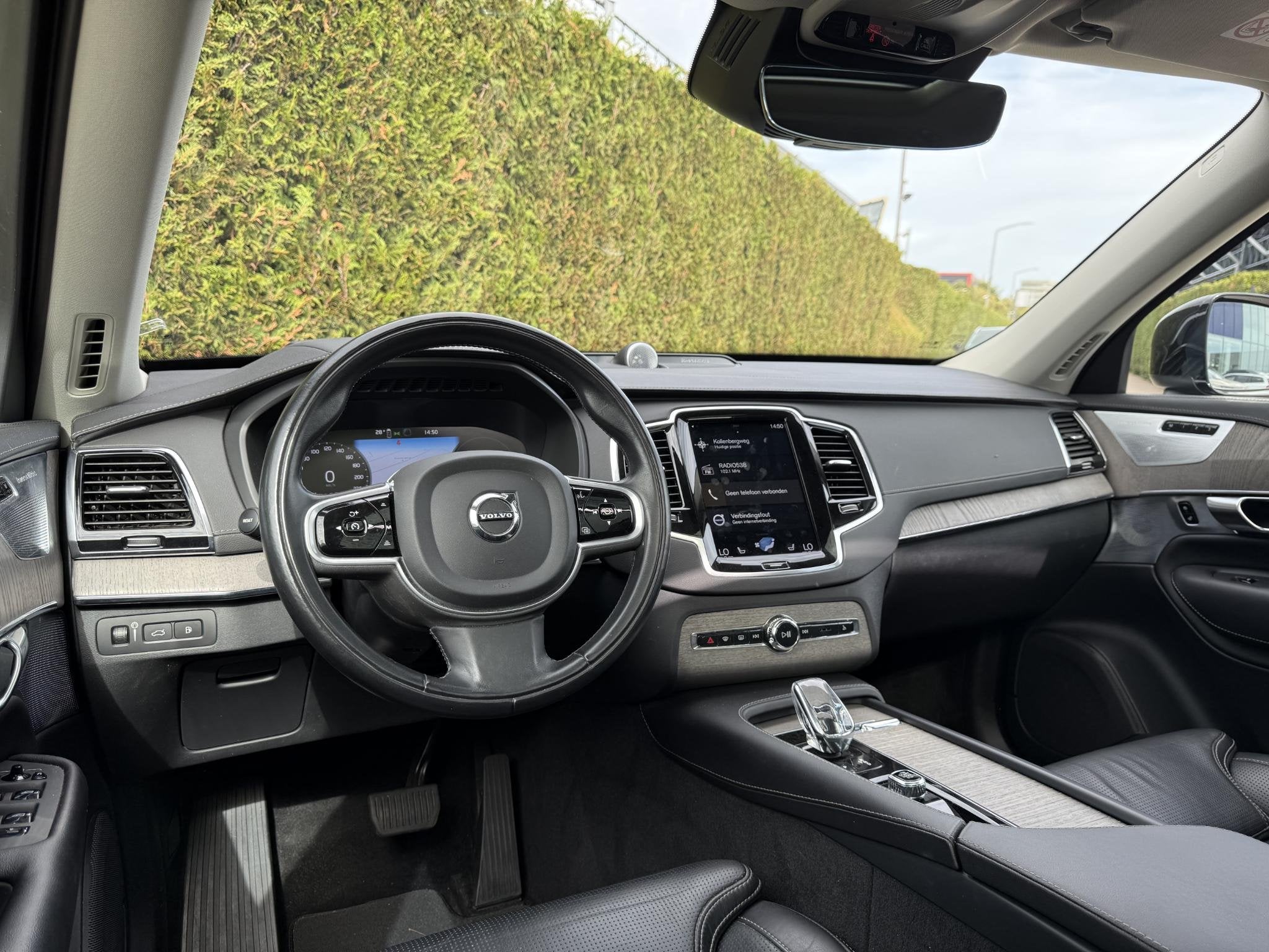 Volvo XC90 T8 Recharge AWD Inscription B&W Audio Luchtvering, Gebruikt, 4 cilinders, 7 stoelen, Zwart