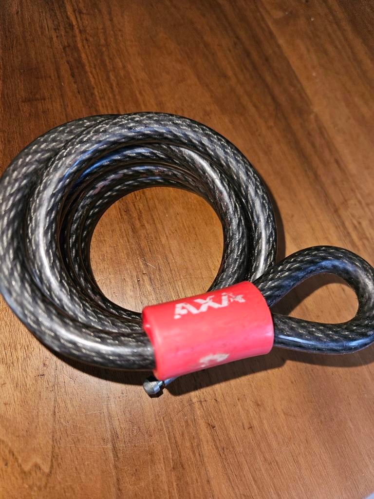 AXA insteekketting voor ringslot (smalle pin), Fietsen en Brommers, Ophalen of Verzenden, Zo goed als nieuw, Insteekslot