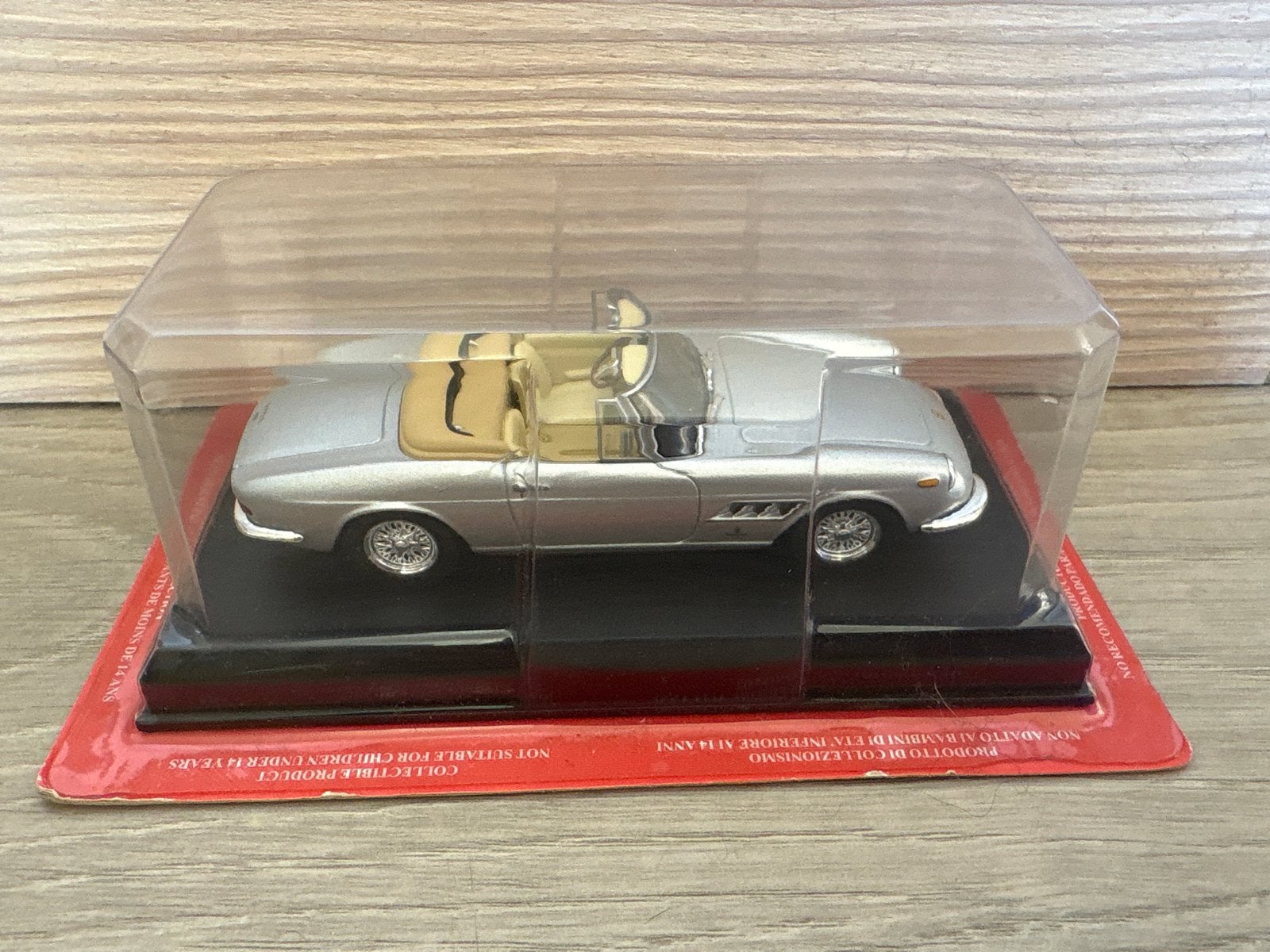 1:43 Ferrari 330 GTS Zilver - Altaya #laatste kans!, Verzenden, Nieuw, Auto