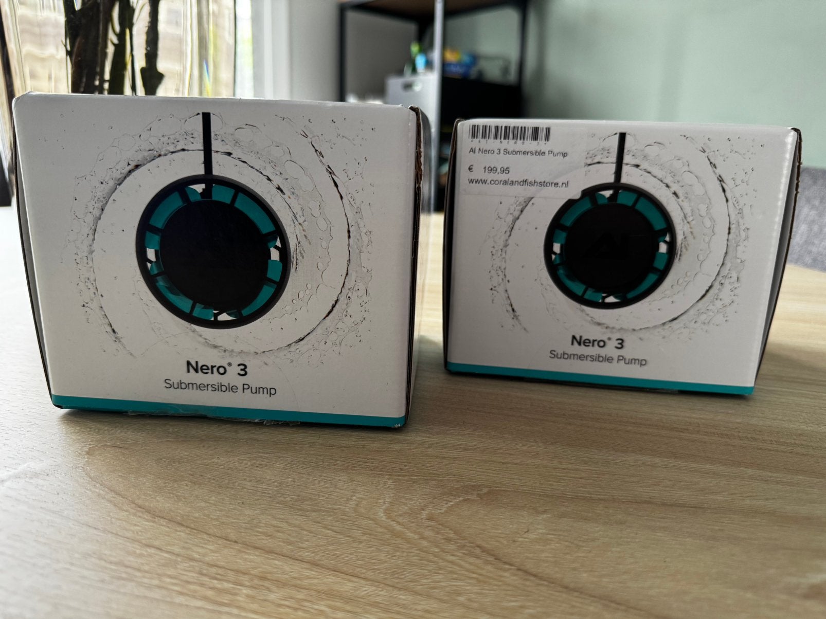2x AI Nero 3 - stromingspomp, Ophalen, Inclusief toebehoren, Overige typen, Overige merken