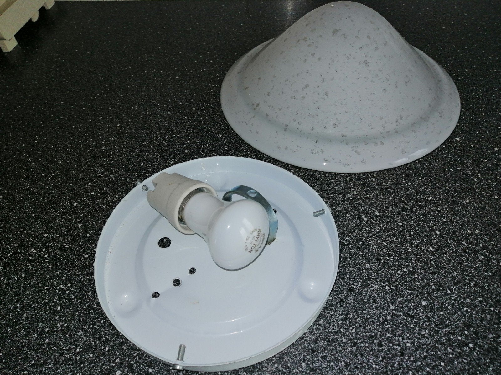 Plafondlamp, Modern, Ophalen of Verzenden, Wit, Plafondlamp
