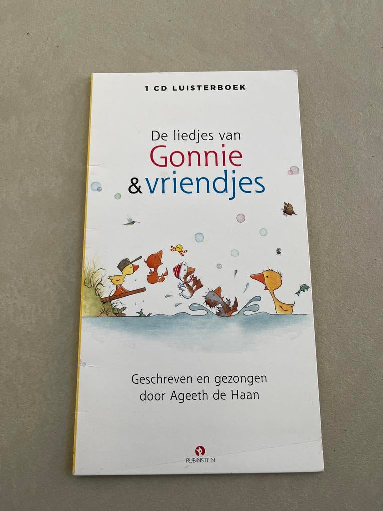 De liedjes van Gonnie & vriendjes - Luisterboek CD, Boeken, Ophalen of Verzenden, Cd, Kind