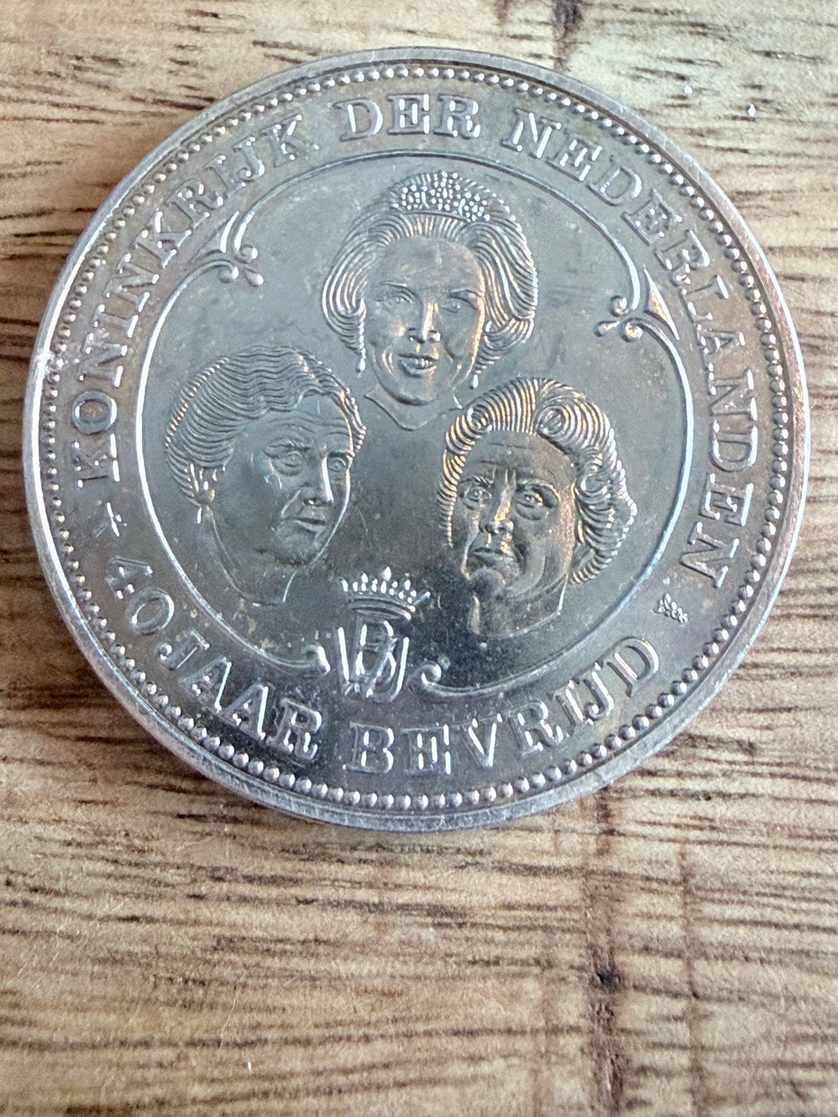 Herdenkingsmunt, Postzegels en Munten, Munten | Nederland, Ophalen of Verzenden, Koningin Beatrix, Euro's