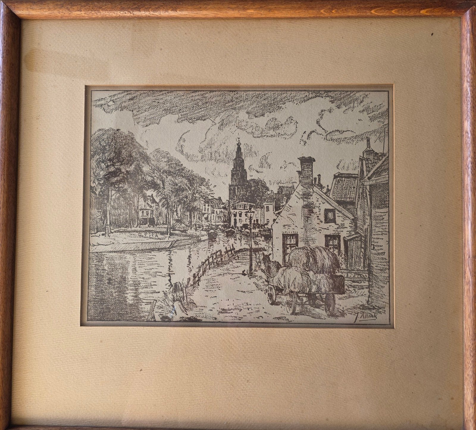 Jan Altink  "Groninger Ploeg ", Ophalen of Verzenden