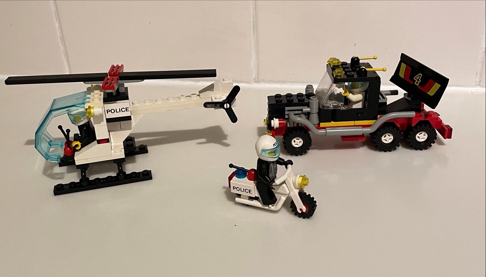 Vintage LEGO System 6539 Race Truck en Racebaan Set, Ophalen of Verzenden, Zo goed als nieuw, Lego