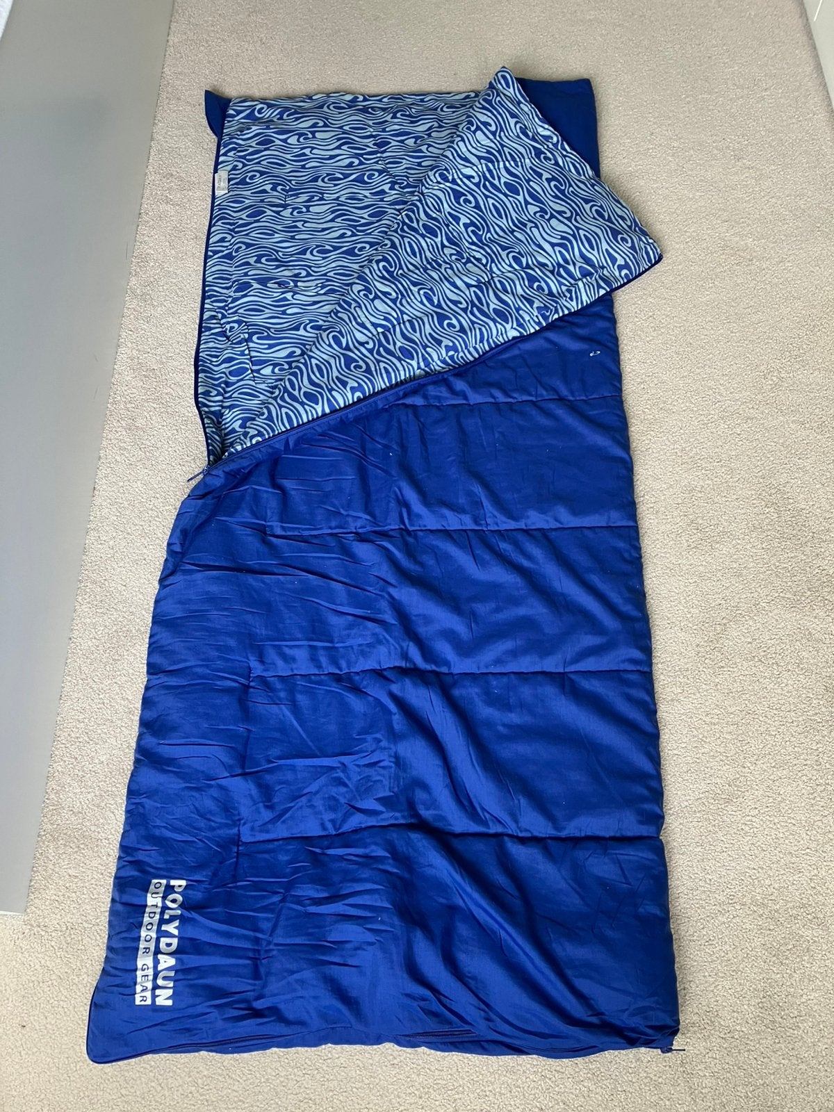 Kinderslaapzak 150cm Polydaun Beach house, Ophalen of Verzenden, Zo goed als nieuw