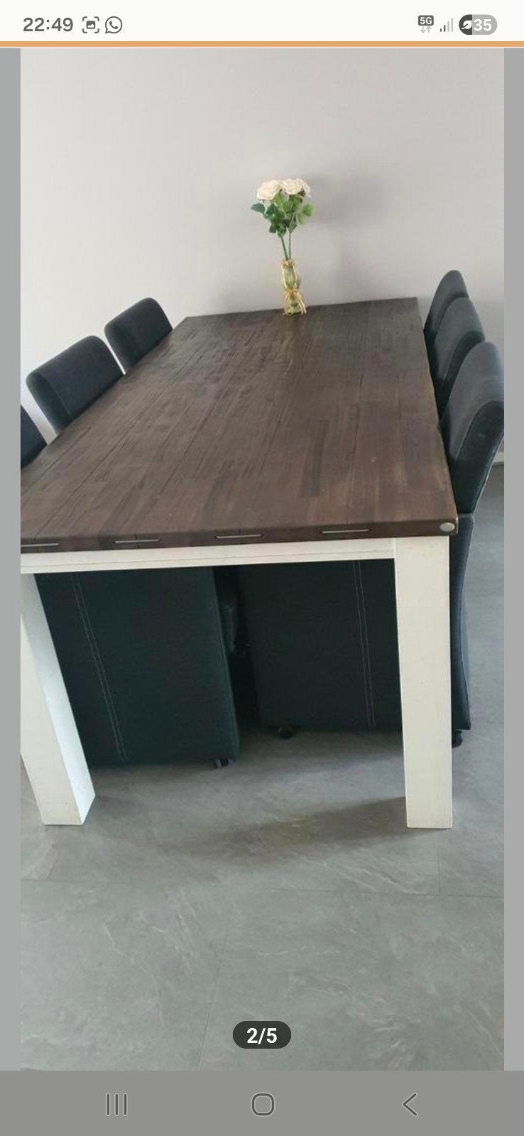 Henders&Hezel eettafel, Ophalen, Gebruikt