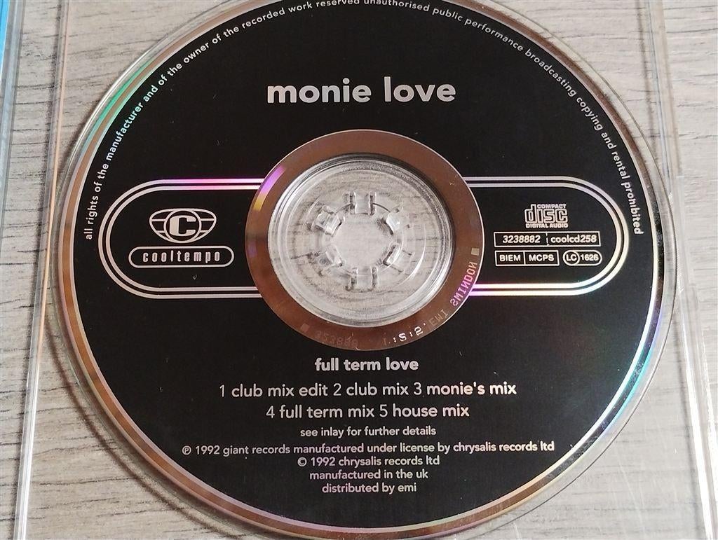 Monie Love ‎– Full Term Love [CD Single], Ophalen of Verzenden, Gebruikt, Pop