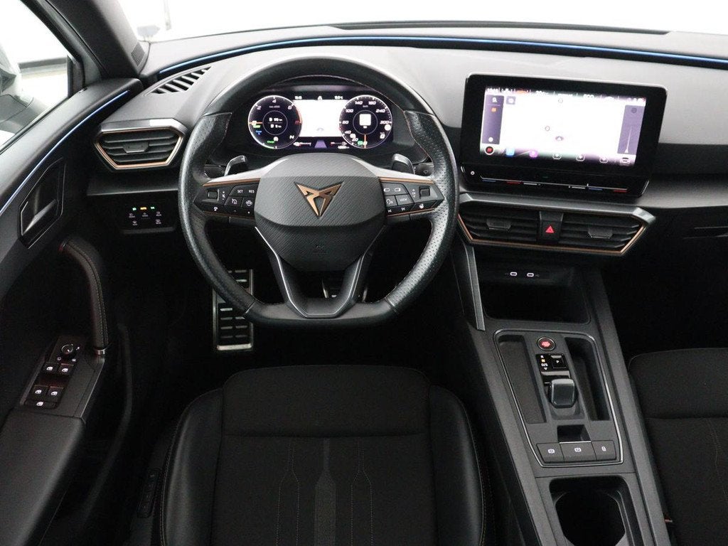 CUPRA Leon 1.4 eHybrid VZ | SOH 90% | 245pk | Carplay | Stoe, Auto's, Cupra, Stof, Gebruikt, 4 cilinders, Leon