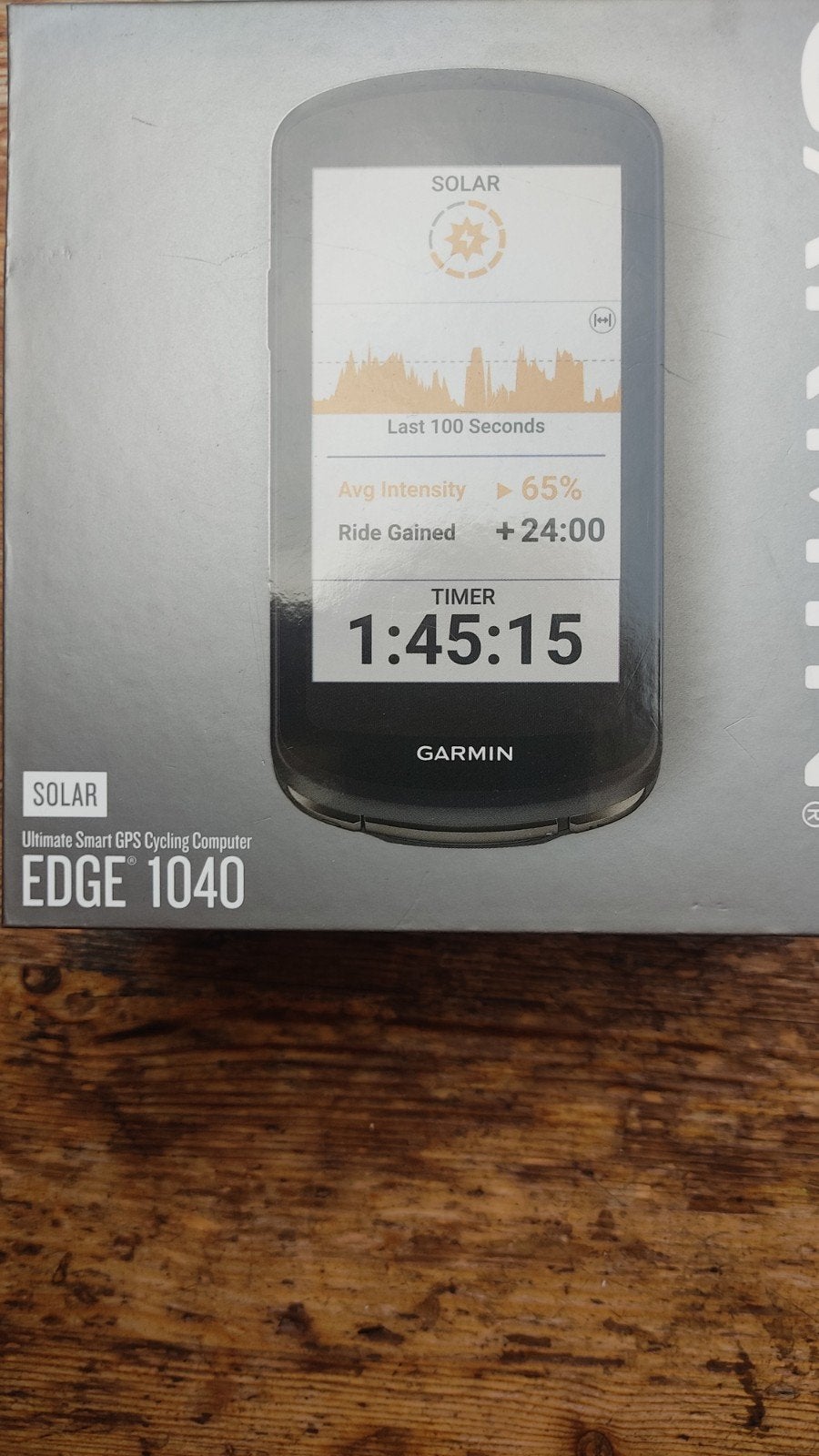 Garmin Edge 1040 Solar GPS Fietscomputer, Ophalen of Verzenden, GPS, Zo goed als nieuw