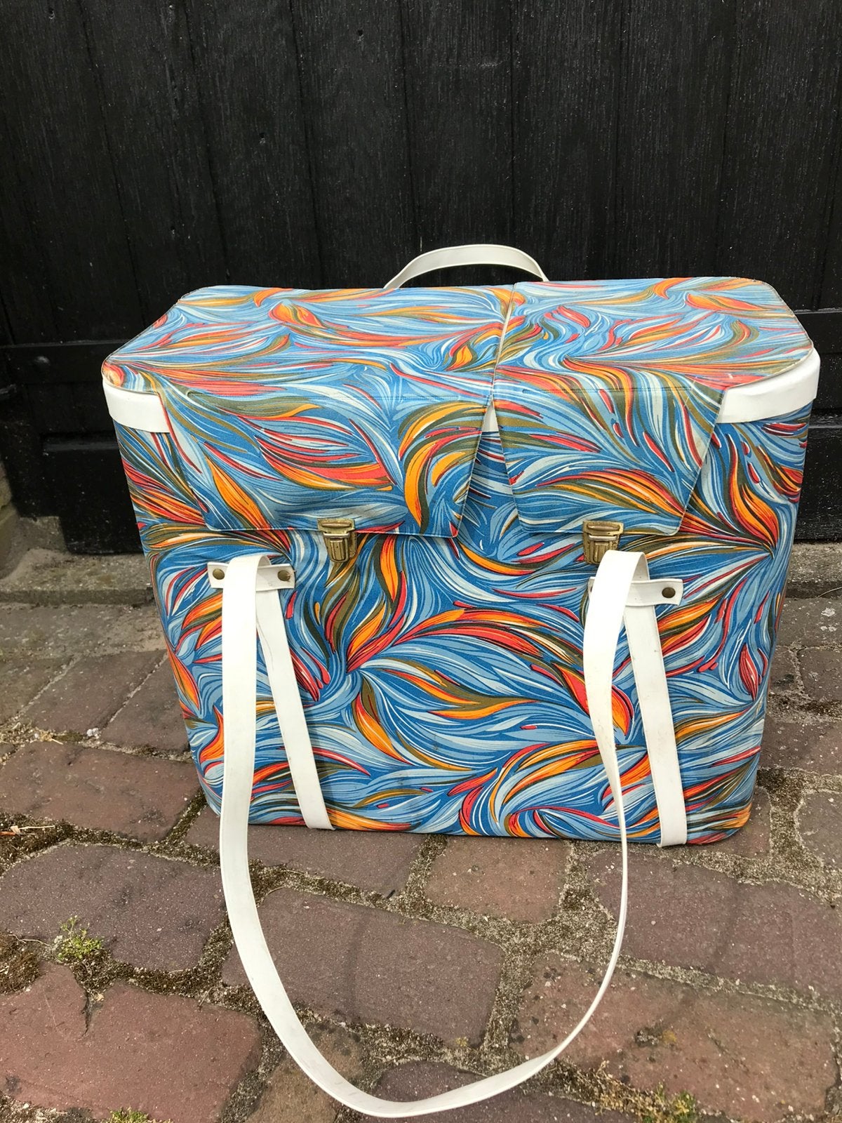 Vintage koelbox, Caravans en Kamperen, Ophalen, Gebruikt, Koelelement
