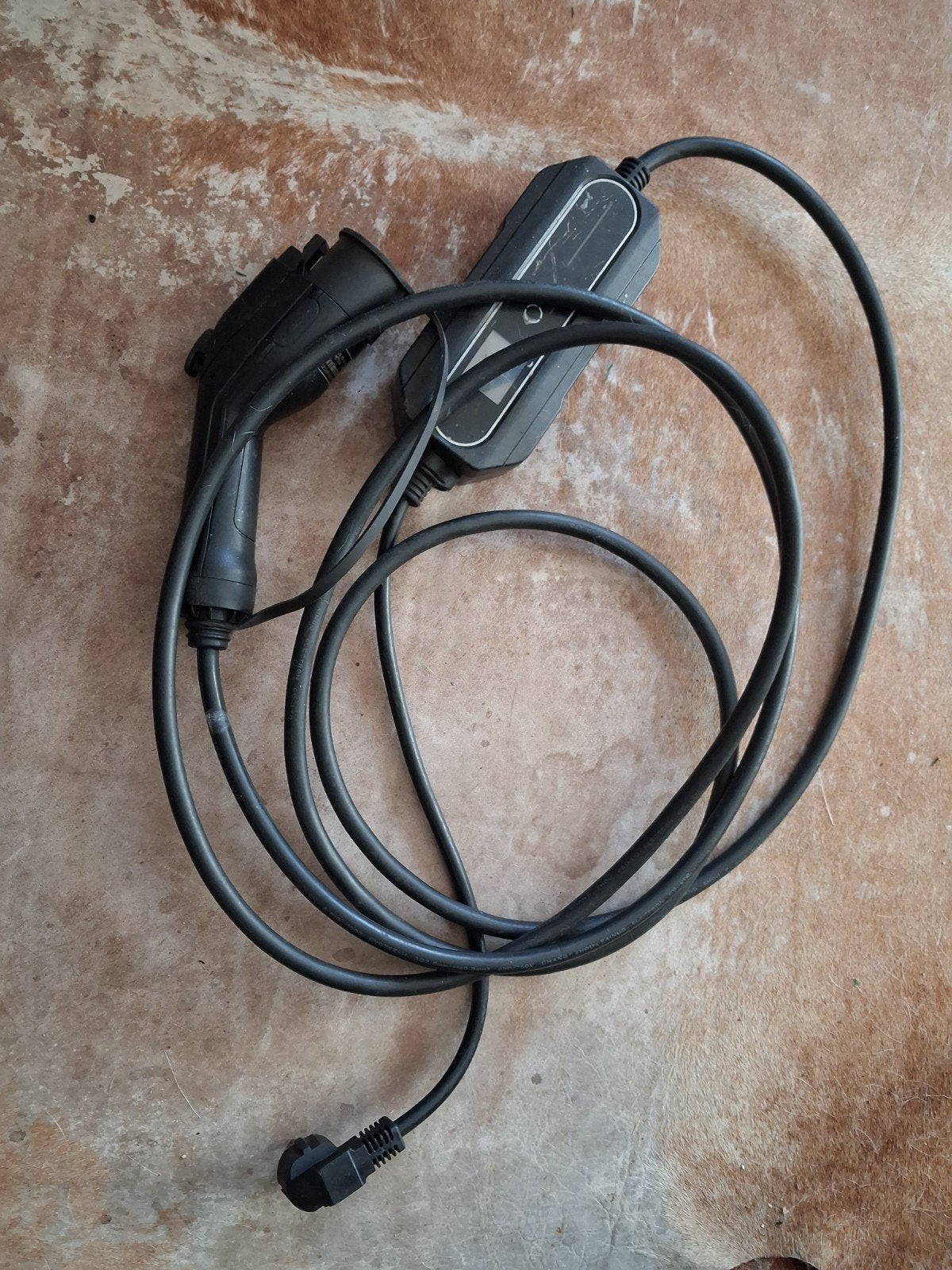 Draagbare EV Laadkabel Type 1 naar Schuko, Auto diversen, Laadpalen, Gebruikt, Laadkabel, Ophalen of Verzenden