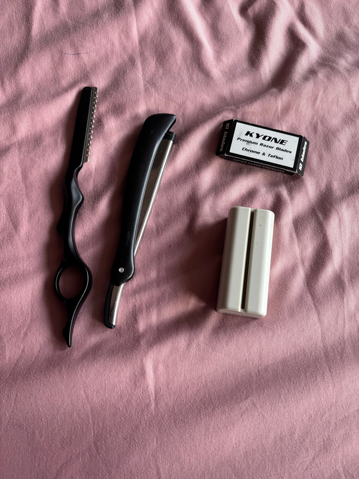Kyone Razorblade Set voor Kappersopleiding, Ophalen of Verzenden, Nieuw, Overige typen