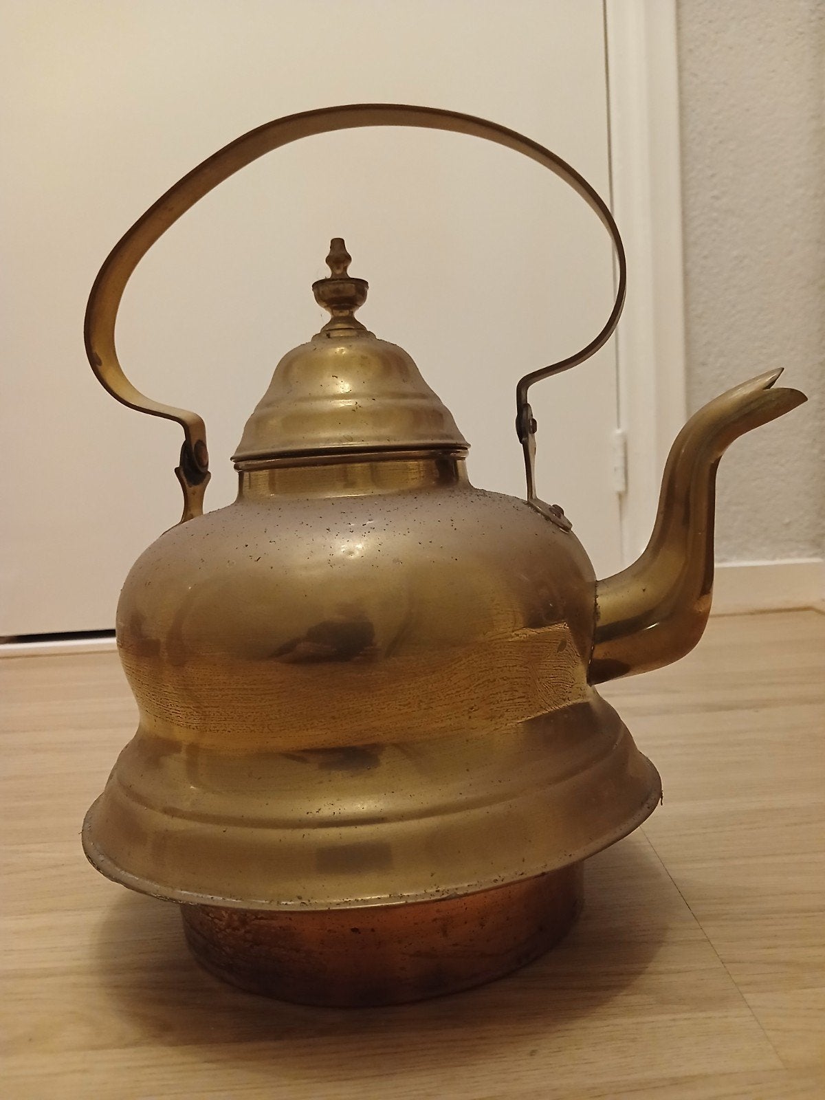 Antieke Koperen Ketel., Ophalen of Verzenden, Koper