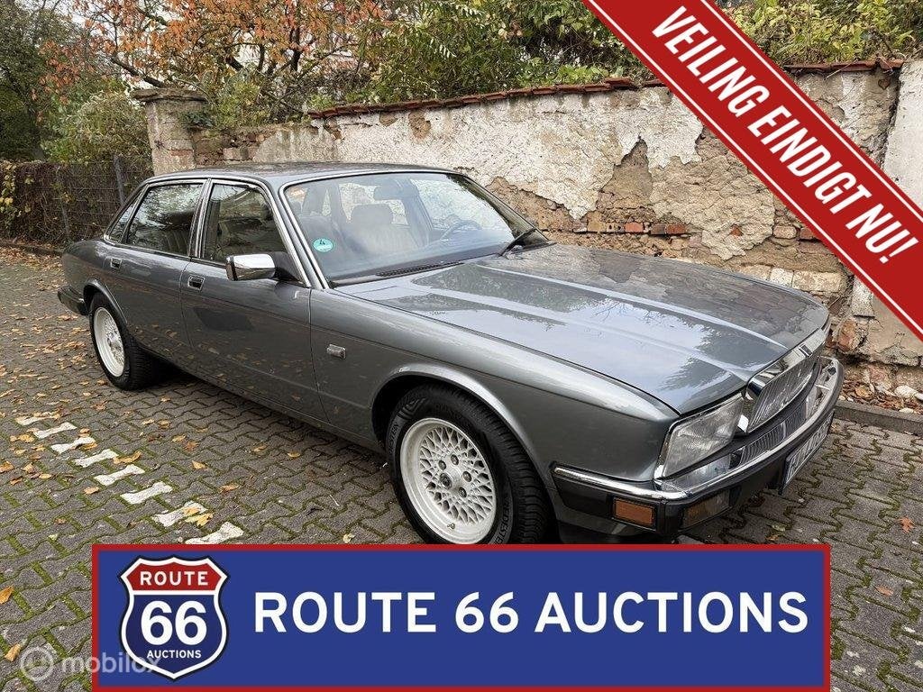 Jaguar XJ6 | Route 66 Auctions, Auto's, Overige carrosserieën, Zwart, Bedrijf, Handgeschakeld