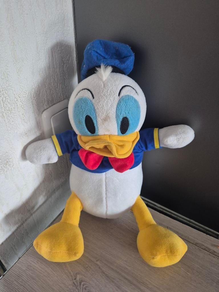 Donald Duck, Gebruikt, Disney, Ophalen of Verzenden, Middelgroot (20 tot 80 cm)