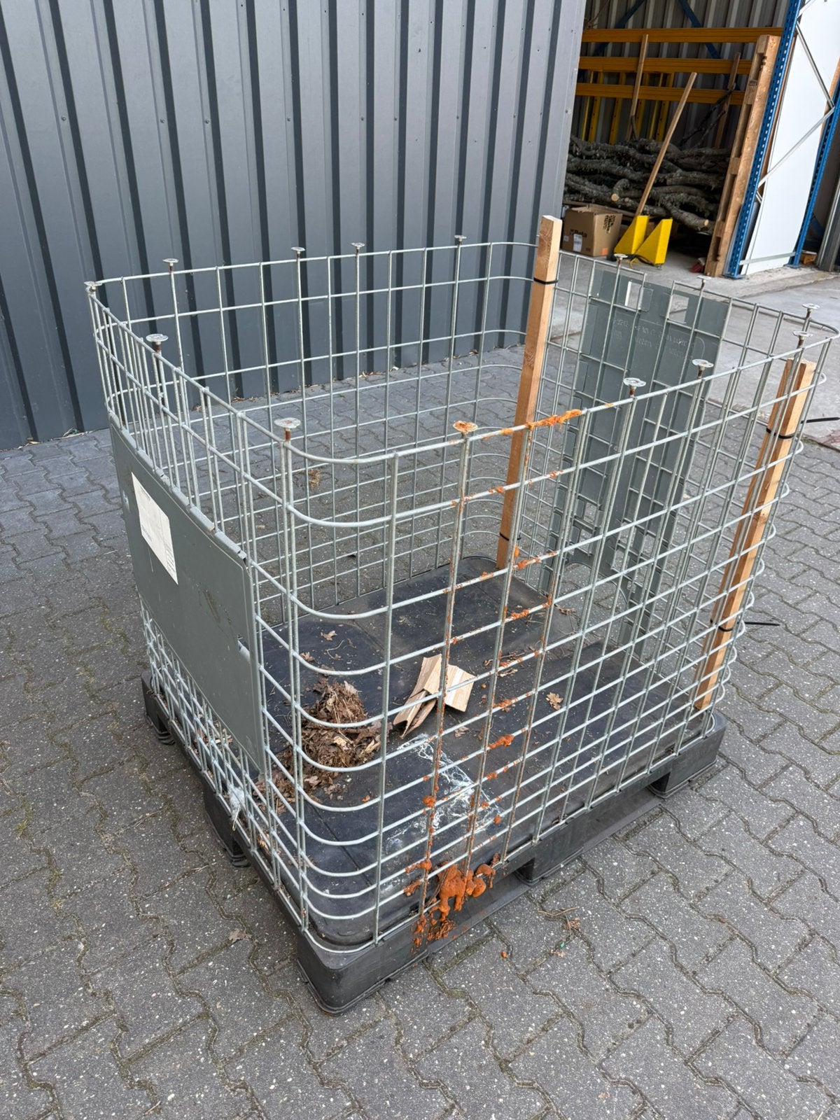 Krat voor brandhout, Doe-het-zelf en Verbouw, Kratten en Dozen, Ophalen, 100 cm of meer, 60 cm of meer, Zo goed als nieuw