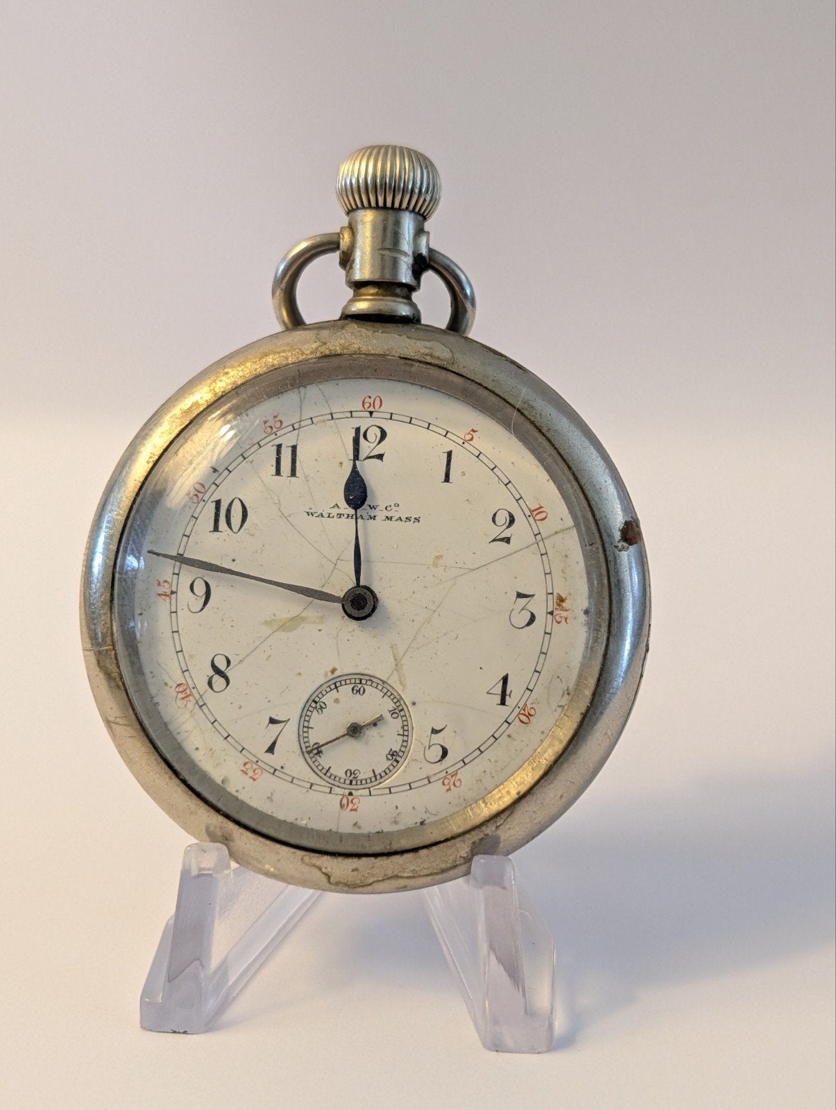 Antiek Waltham Zakhorloge - Klassieke Tijdwaarneming, Overige merken, Overige materialen, Zakhorloge, 1900 tot 1930