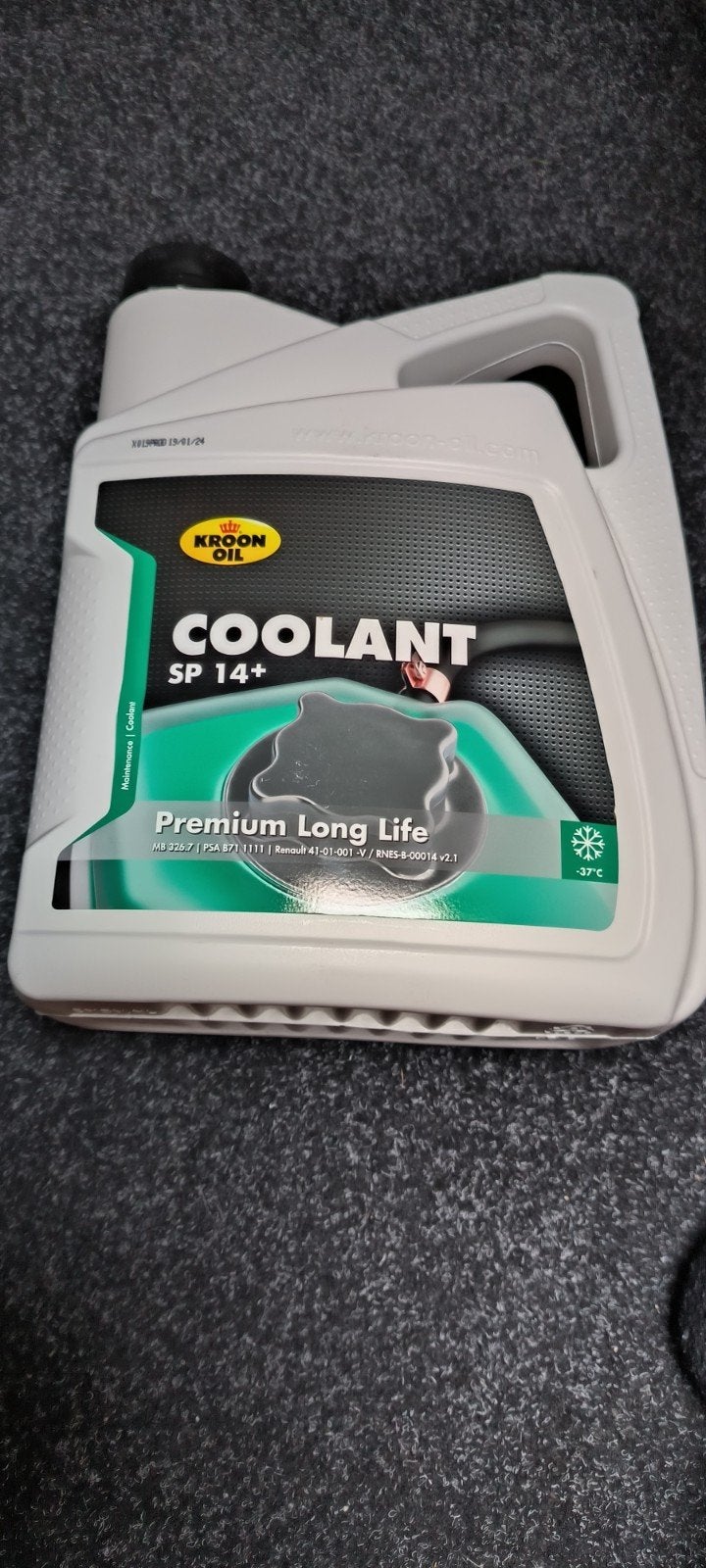 Kroon Oil Koelvloeistof SP 14+ Premium Long Life 5L, Ophalen of Verzenden, Nieuw, Universele onderdelen