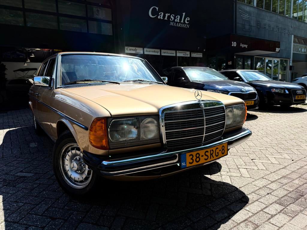 Mercedes-Benz W123 200 belasting vrij Apk tot 2028 KEURIG ST, Achterwielaandrijving, Bruin, Open dak, Mercedes-Benz