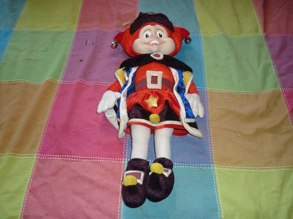 Mooie pop Pardoes uit de Efteling in zeer goede staat, Verzamelen, Efteling, Ophalen of Verzenden, Zo goed als nieuw, Beeldje of Poppetje