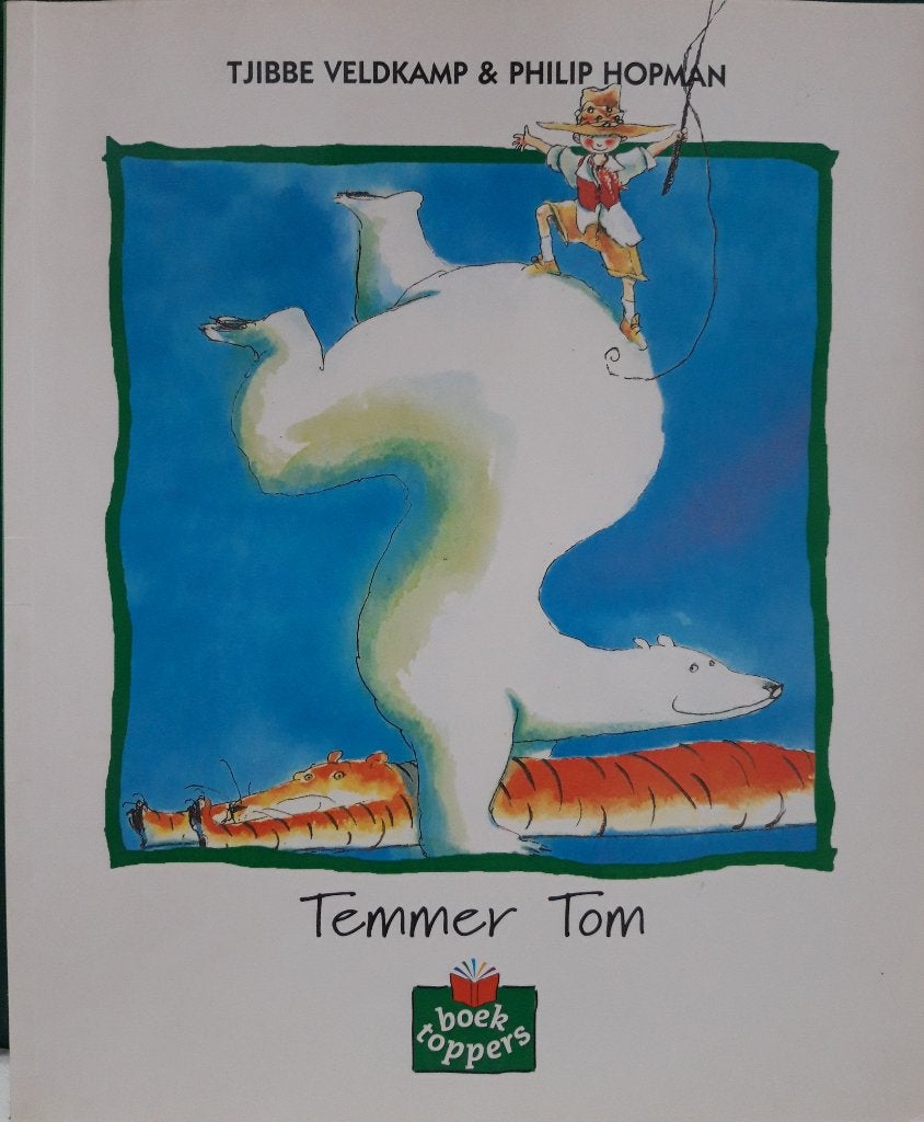 Temmer Tom - Prentenboek (softcover), Gelezen, Fictie algemeen, Ophalen of Verzenden, Voorleesboek