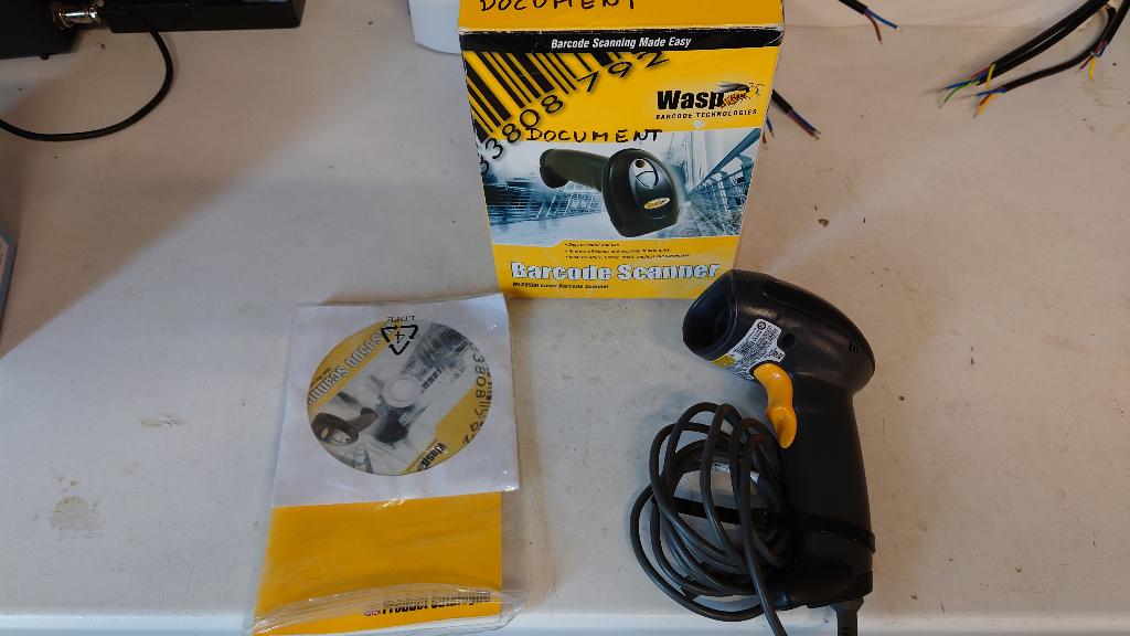 WLS9500 USB Wasp Barcodescanner handbediend, Verzenden, Gebruikt