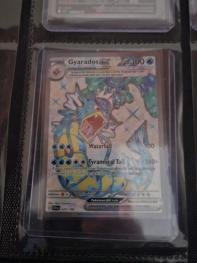 Pokemon Gyarados ex 225/198 Scarlet & Violet Base Set, Hobby en Vrije tijd, Verzamelkaartspellen | Pokémon, Ophalen of Verzenden