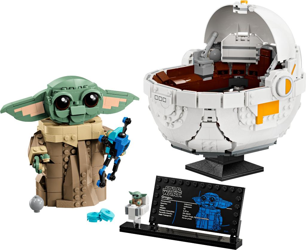 LEGO Star Wars 75403 Grogu met Zweefkinderwagen 1048 delig, Star Wars, Lego, Nieuw, Ophalen of Verzenden