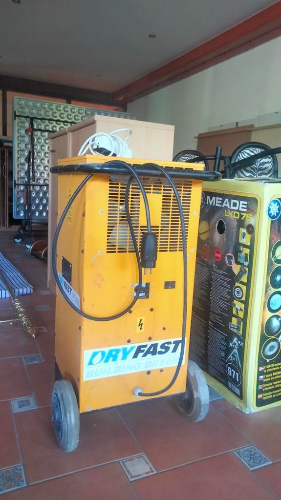 Dryfast DF 400 Bouwdroger - Professionele Ontvochtiger, Ophalen of Verzenden, Gebruikt