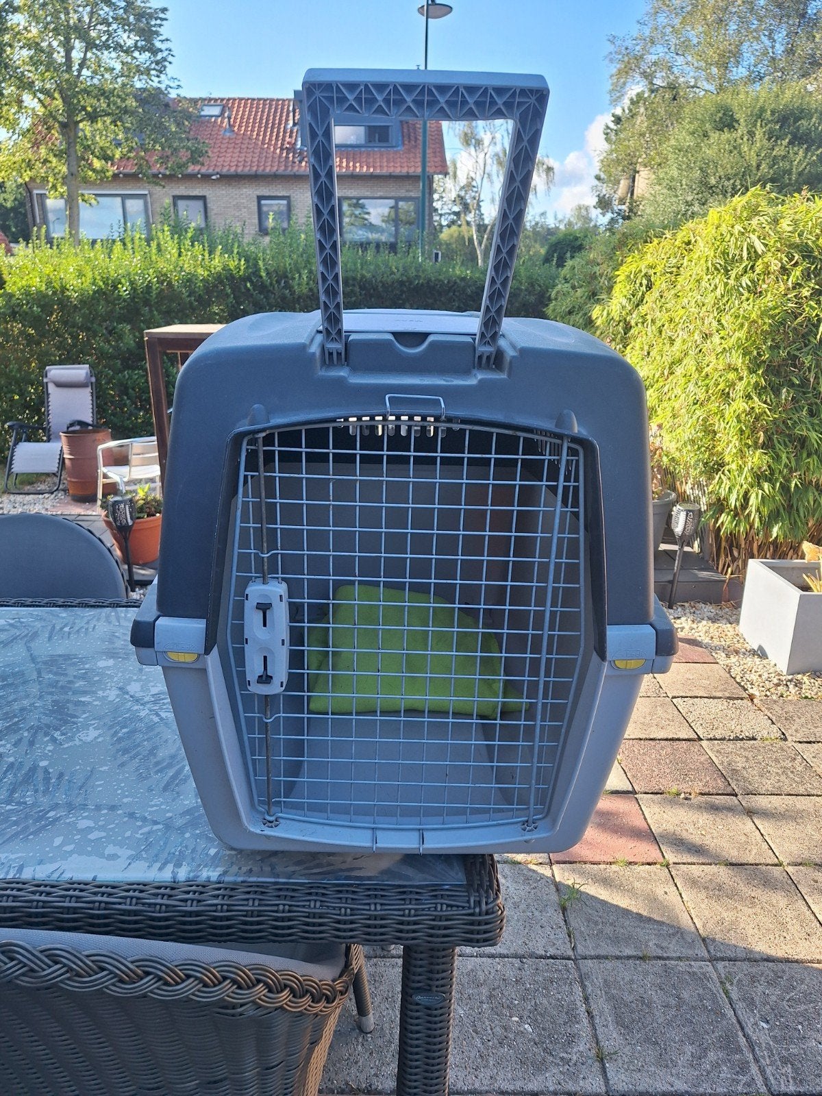 Honden transportbox XL, Ophalen, Gebruikt