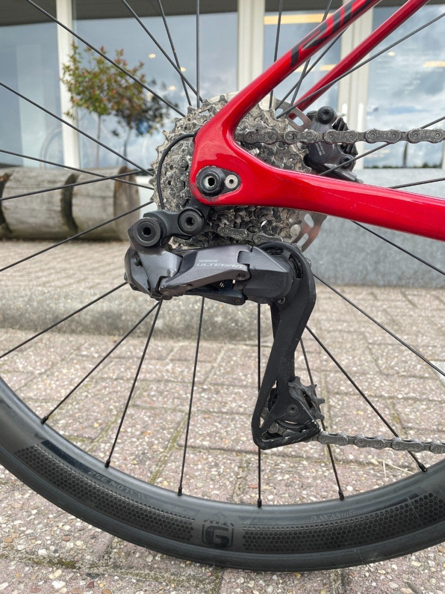 Ridley Fenix slic Zwart/rood/wit XS, Fietsen en Brommers, Fietsen | Racefietsen, Gebruikt, -, -, -