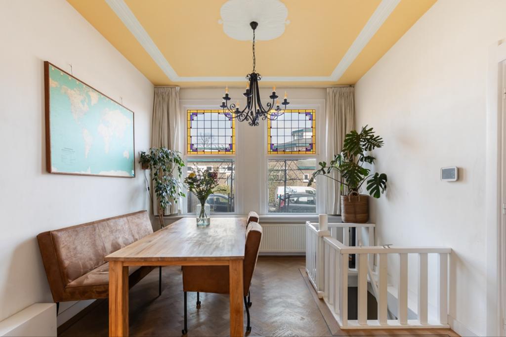Luxe eetkamerbank, Ophalen