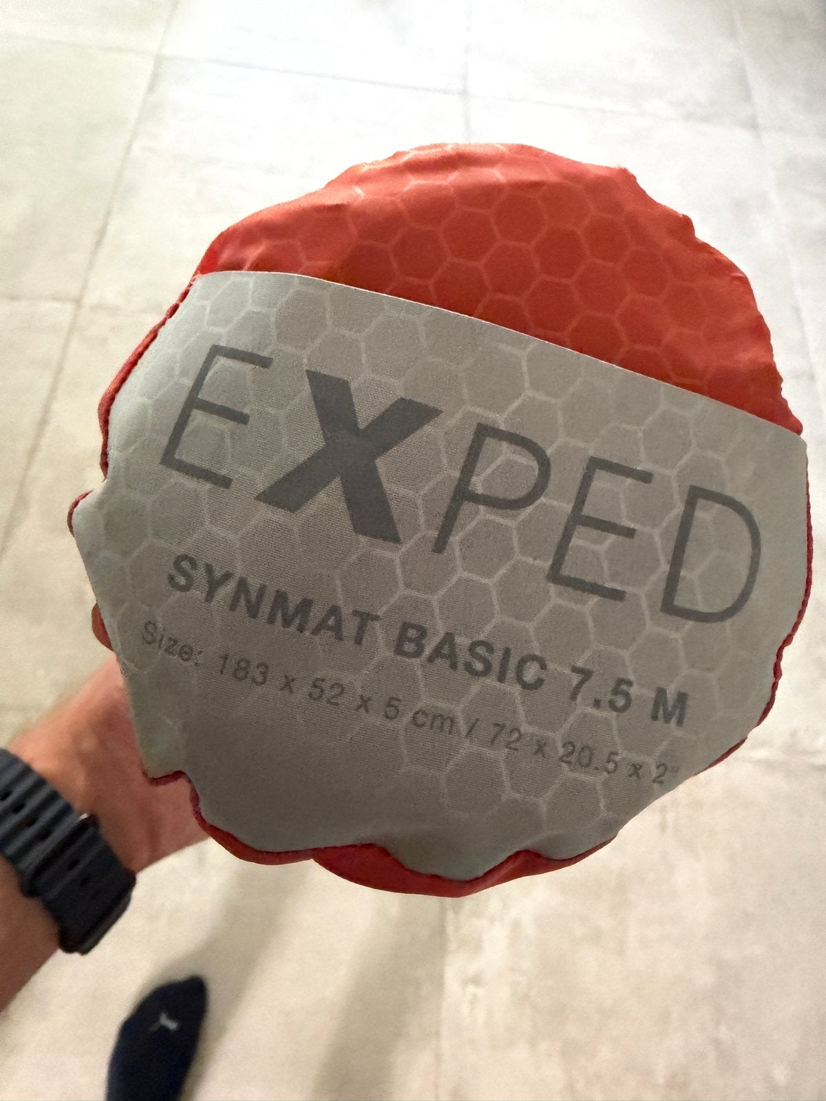 Exped Synmat Basic 7.5 M Slaapmat - Comfortabel & Compact, Caravans en Kamperen, Ophalen, Gebruikt, 1-persoons
