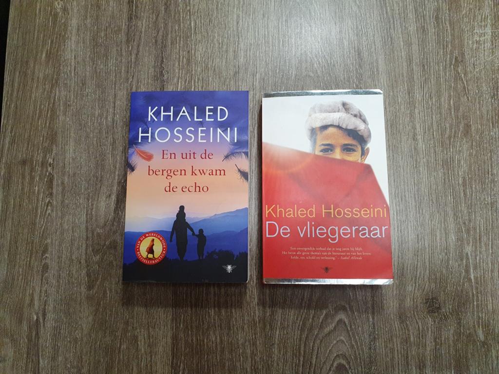 Khaled Hosseini:De vliegeraar/En uit de bergen kwam de echo, Ophalen of Verzenden, Zo goed als nieuw, Khaled Hosseini, Wereld overig