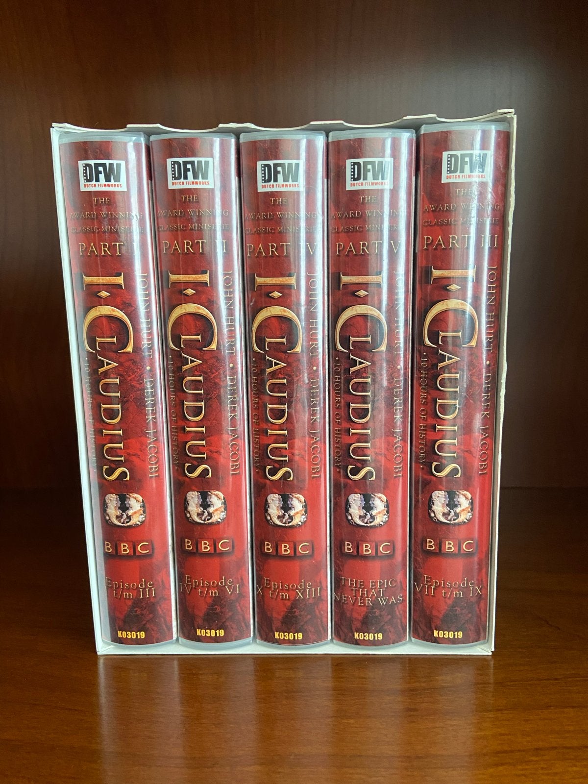 I, Claudius - Complete BBC Miniserie Boxset (VHS), Cd's en Dvd's, Dvd's | Tv en Series, Zo goed als nieuw, Drama, Vanaf 12 jaar